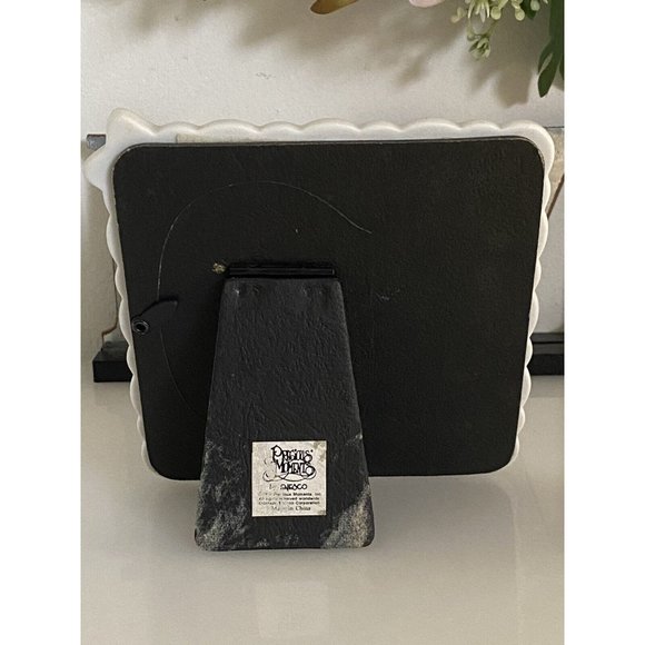 Enesco Precious Moments Picture Frame 1998 Reach for the Stars Embossed White - Picture 8 of 12